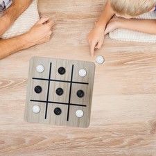 Toe Game Portable XO Game Puzzle for Kids Adults Children Ages 4-6