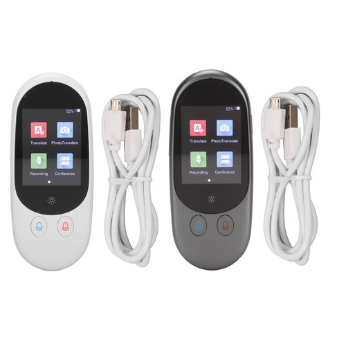 Language Translator Device 2.4in Touch Screen Real Time Two Way Translation Hot - Afbeelding 17 van 29