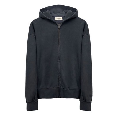 【正規品】FEAR OF GOD ESSENTIAL HOODIE ダブルジップ Fear of God 25FW Essential Back Logo Embroidered Hoodie Zip-Up