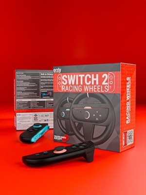 Steering Wheels   Compatible with Switch 2 (2025 Console)   Twin Pack R...