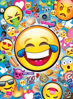 Buffalo Games - - Emojis - 1000 Piece Jigsaw Large, Multicolor