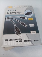 3 In 1 Controller Coverter Ps/Ps2 To Usb/Gc/Xb