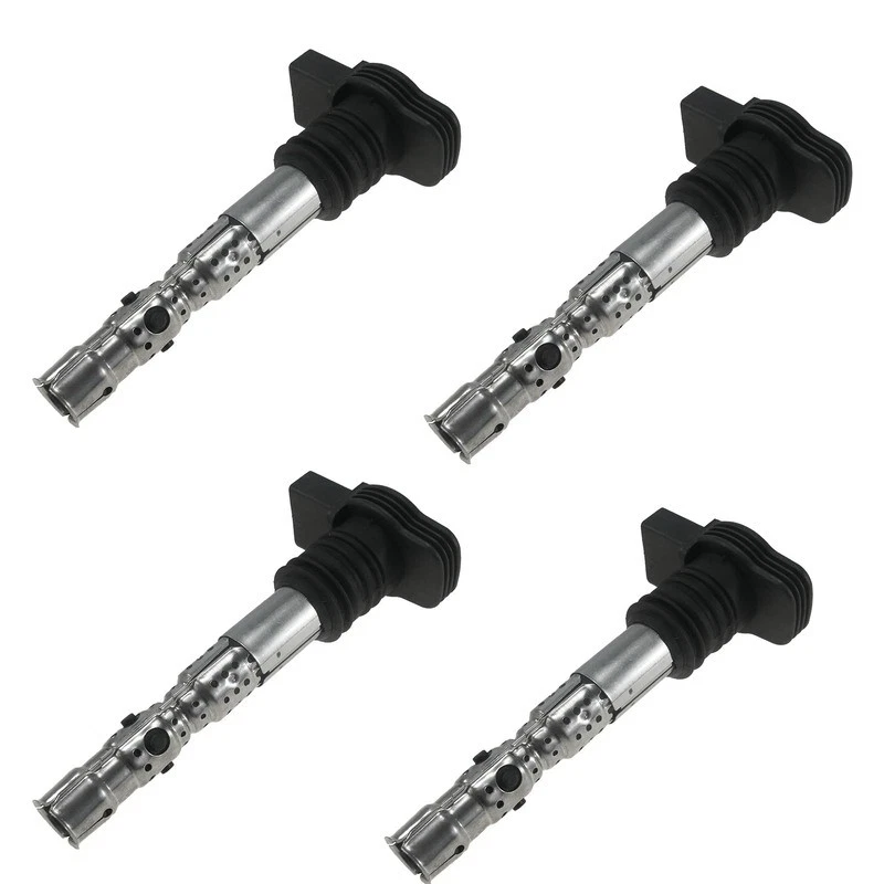 4x Bobina de encendido ORIGINAL + Bujías para VW 1.8 T 20v 06A905115N 06A905115N 02422356 Foto 2 de 4