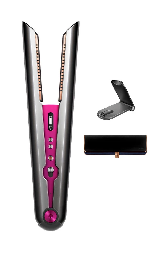 Dyson Corrale™ straightener (Black Nickel/Fuchsia) - Renewed