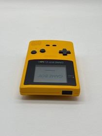 Nintendo Game Boy Color CGB-001 Handheld Video Game Console  - Yellow
