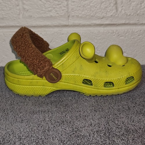 Crocs Shrek Clogs Juniors Size 4 Women's Size 6 Very Good Condition. - Picture 9 of 13