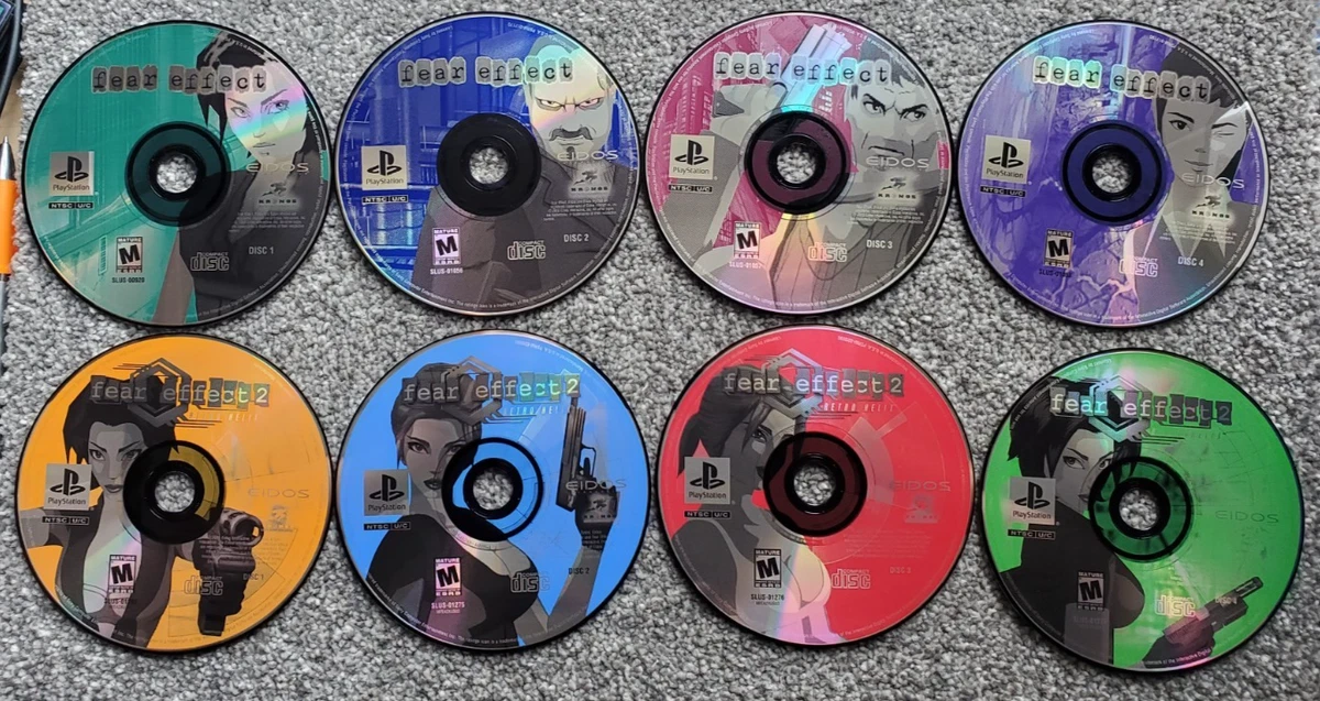 Fear Effect 2 PS1 – Sony PlayStation 1 – PAL FR Neuf Sous Blister – Eidos
