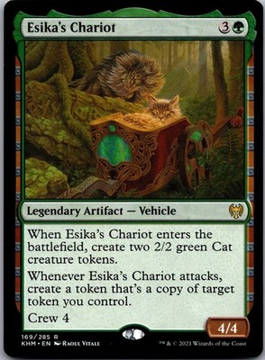 Esika's Chariot 169 Rare Kaldheim Magic: The Gathering Lightly Played
