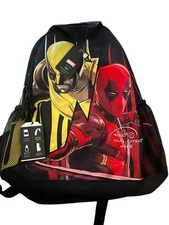 Marvel Deadpool & Wolverine Split Backpack NEW /w Tags Bioworld