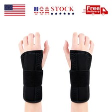 NEW Wrist Brace for Carpal Tunnel - Adjustable Night Support Brace with Splints