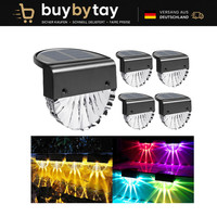 Solarlampen FüR AußEn Garten 4 StüCk Led Wasserdicht Deko Terrasse Stufen