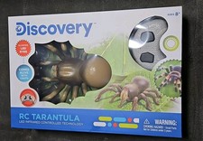 Discovery RC Tarantula Spider Remote Control Toy with Glowing Eyes for Kids New 