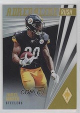 2019 Panini Phoenix Adrenaline Rush Black 5/10 James Conner #16 10k8