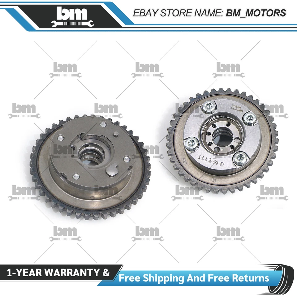 Intake & Exhaust Camshaft Adjuster 2700506100 2700506200 For Mercedes M274 W205 - Image 3 of 4