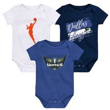 Infant Outerstuff Dallas Wings Destiny 3-Piece Creeper Set