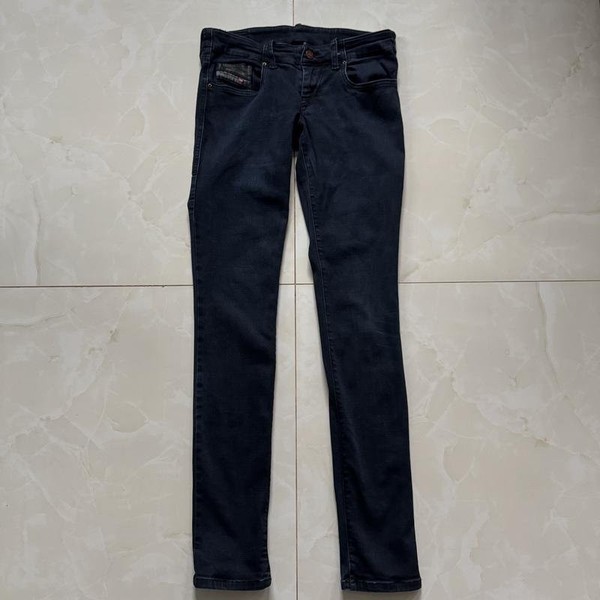 Women Diesel Jeans Navy Stretch 27 / S