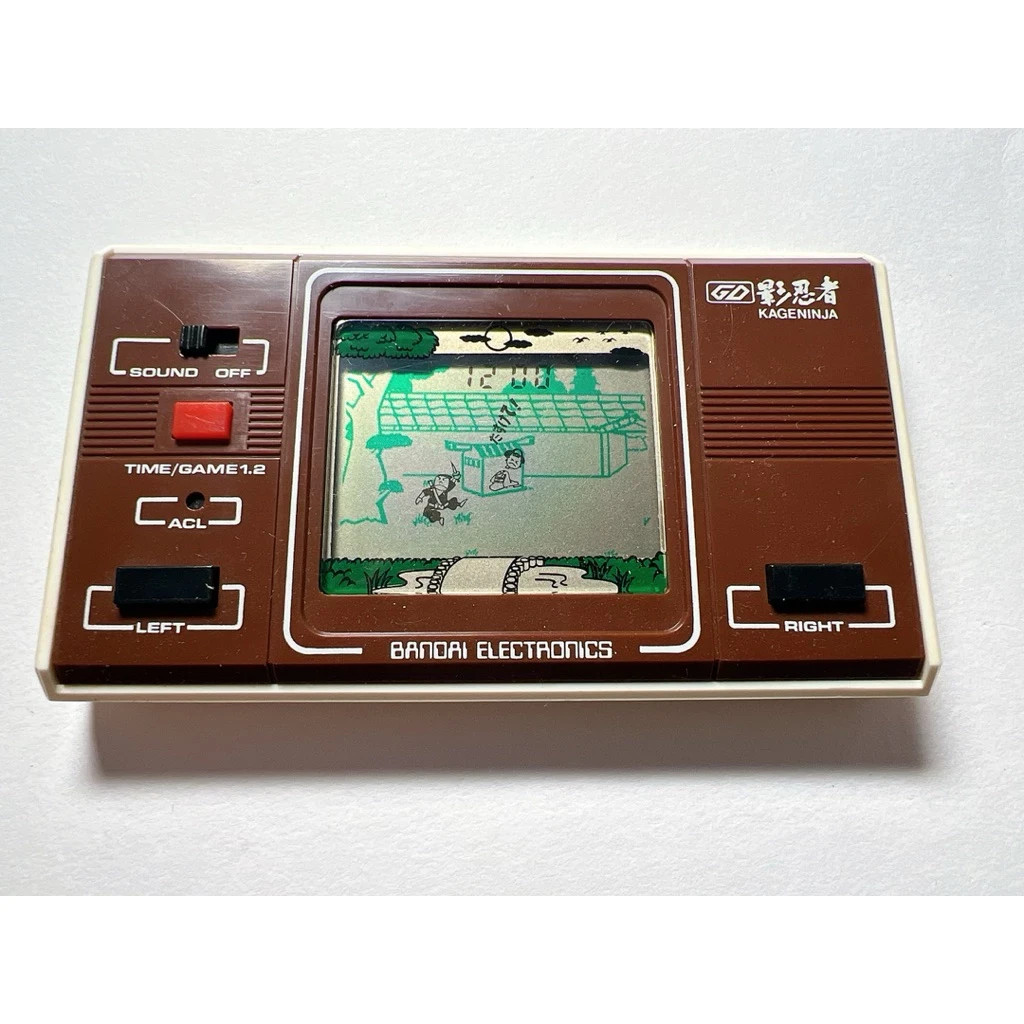 BANDAI 新品未使用 LCDゲーム HAMBURGERSHOP BANDAI Game & and Watch KAGE NINJA LASVEGAS HAMBURGER SHOP LSI LCD