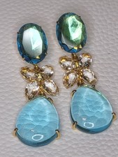 925 Bounkit Custom Blue Quartz & White Topaz ...