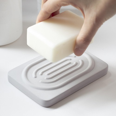 #ad Diatomite Soap Dish for Kitchen Organizer Quick Dry Sink Caddy Holder for Sp... $12.25