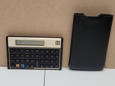 HP 12C Financial Calculator HP12C Tested With Case Mint Condition As Shown