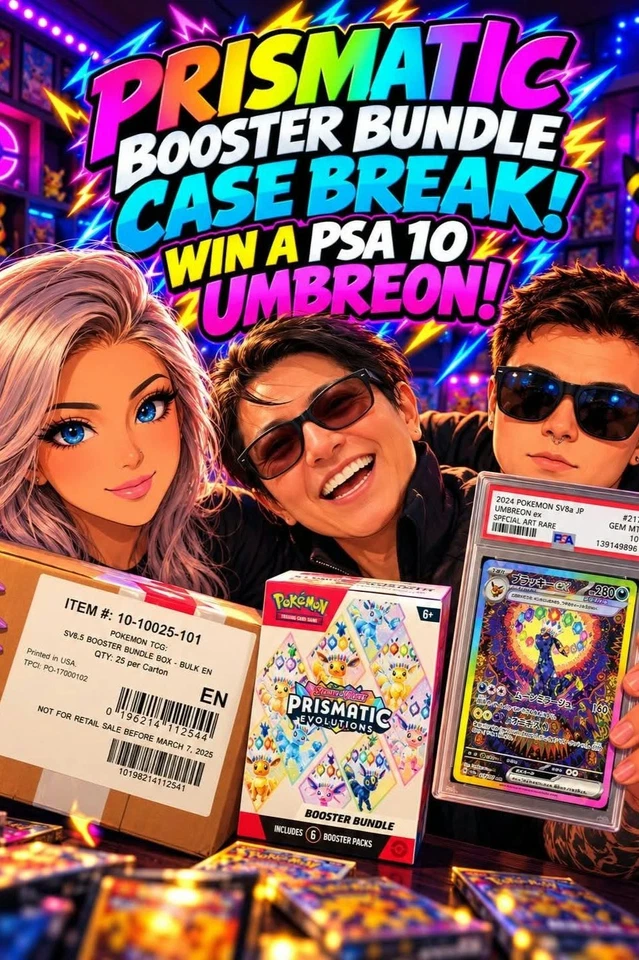 PRISMATIC BOOSTER BUNDLE CASE BREAK!