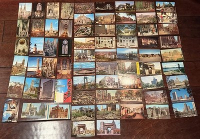 HUGE Lot 100+ 1950s/60s NEW YORK CITY Chrome Postcard Postcards - 70 are UNUSED