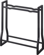 Dumbbell rack, black, W52 x D17 x H54.3cm, tower