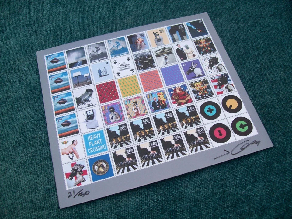 JIMMY CAUTY - BLACKSMOKE STICKER SHEET Ltd Ed 21 /30 NEW - 2004 JAMS KLF James - Image 3 of 4