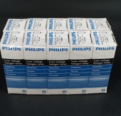 10 PCS  PHILIPS 5761 6V30W G4 Shadowless Bulb Microscope Endoscope halogen lamp