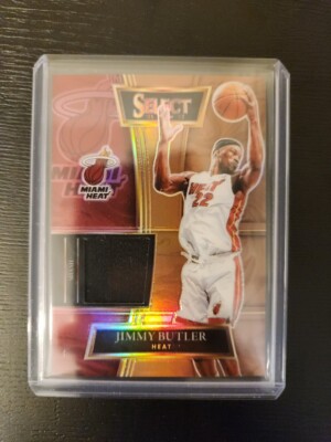 2021-22 Select jimmy butler 30/49 memorabilia card game used patch Miami heat