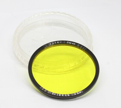 Petri  Farbfilter 55mm SY 48 (Y2 ) Farbfilter 55mm Japan