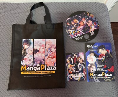 Anime Expo 2024 AX Obey Me Bundle Manga Plus Bag+Print Card+Circular Print+Manga