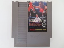 PUNCH OUT MIKE TYSON NINTENDO NES VIDEO GAME CARTRIDGE ONLY TESTED WORKING