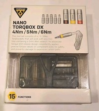 Topeak Nano Torqbox DX With 4Nm/5Nm/6Nm TorqS...