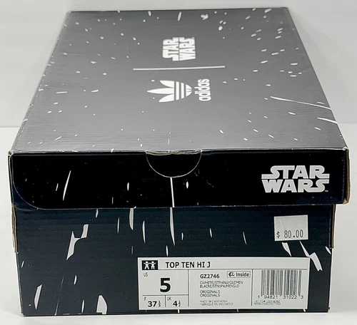 Size 5 adidas Star Wars x Top Ten High The Child Mandalorian Baby Yoda FREE SHIP