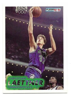 CHRISTIAN LAETTNER 1993-94 FLEER CARD NEAR MINT CONDITION
