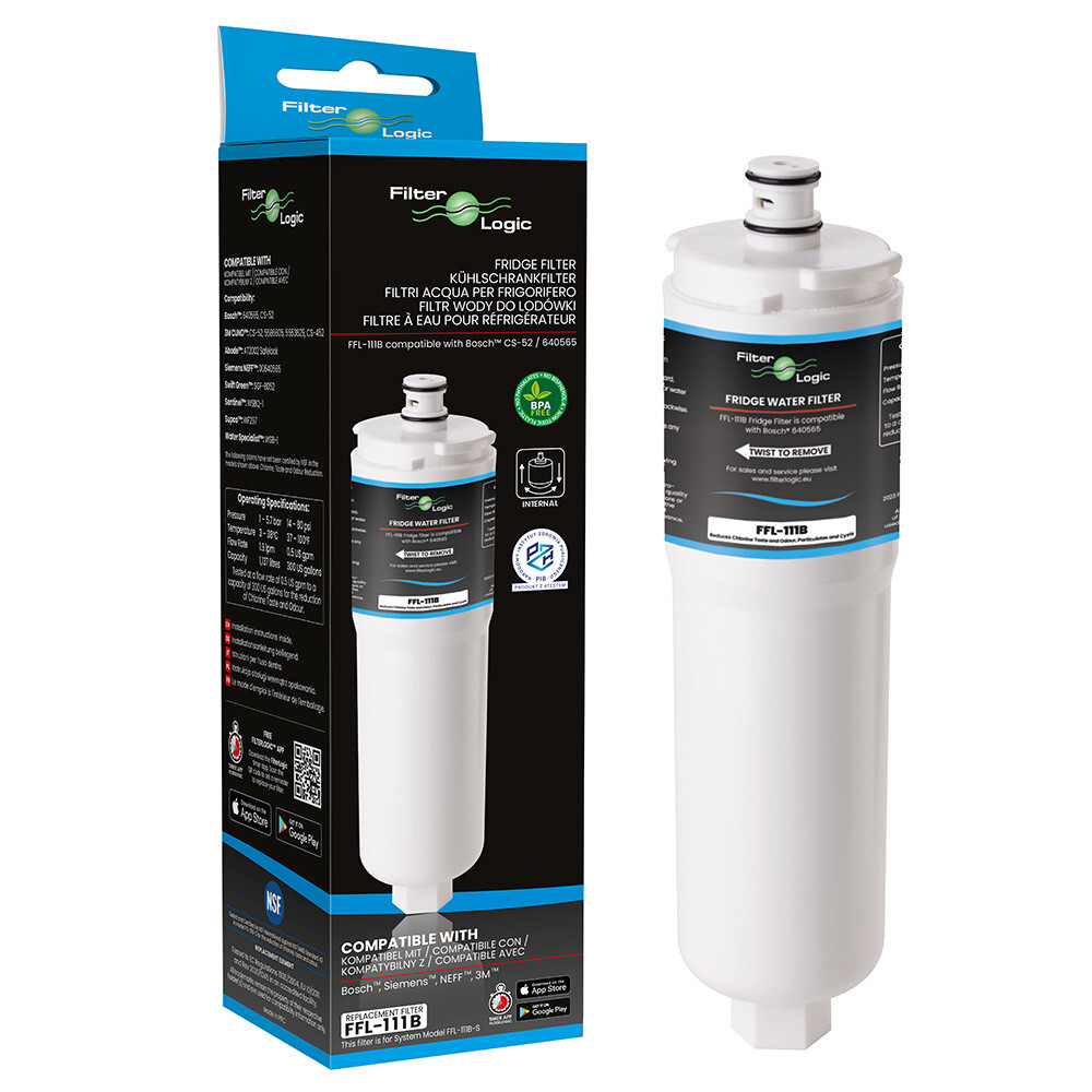 FFL-111B Compatible CS52 640565 Bosch Siemens Neff Miele Ariston FRIDGE FILTER
