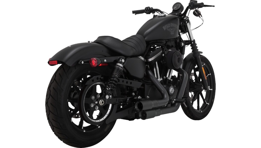 Vance & Hines Mini Grenades Exhaust 46884 for 04-13 Harley