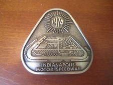 1974 Indianapolis 500 Belt Buckle Limited Edition 425 of 500 Pewter Rutherford