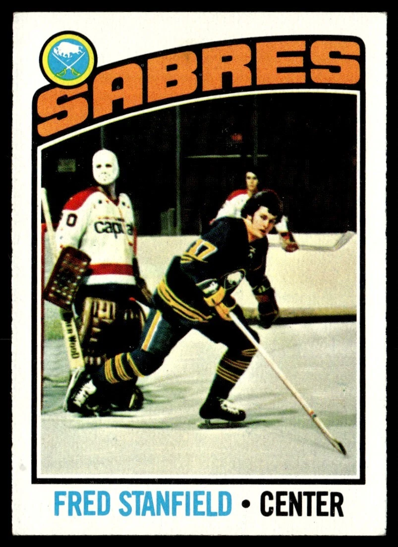 1976-77 Topps Fred Stanfield Buffalo Sabres #58