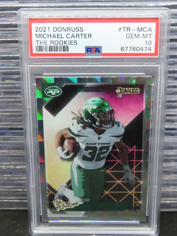 Michael Carter Panini Donruss the Rookies #TRMCA Base