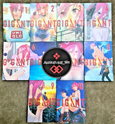Gigant Manga English Version Volume 1-10 FULL SET by Hiroya Oku DHL EXPRESS
