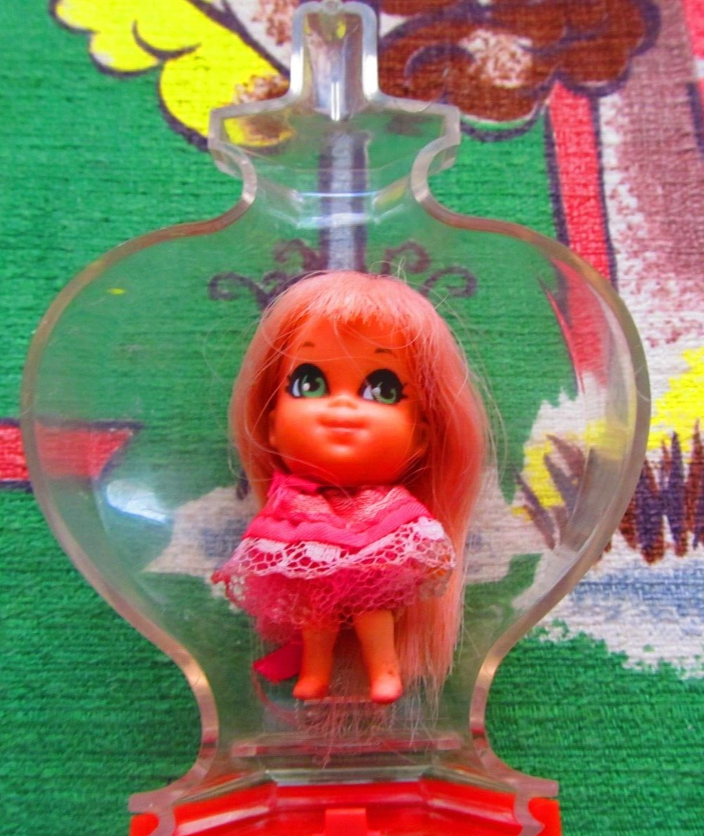 トールペイント作品ANTIQUE-Doll Vintage 1967 Kiddle Kologne Sweet pea Doll by Mattel from Hong