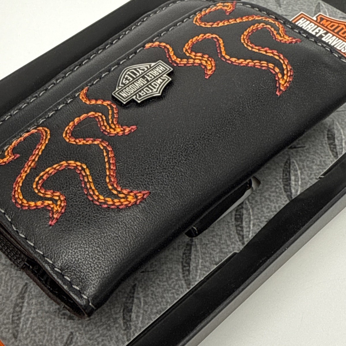 NEW Licensed Harley Davidson Horizontal Pouch Case Holster for