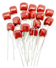 12X - 5600pf /.0056uf @ 50V (2%) (PAN ECQ-P) POLYPROPYLENE film CAPACITOR # 141M