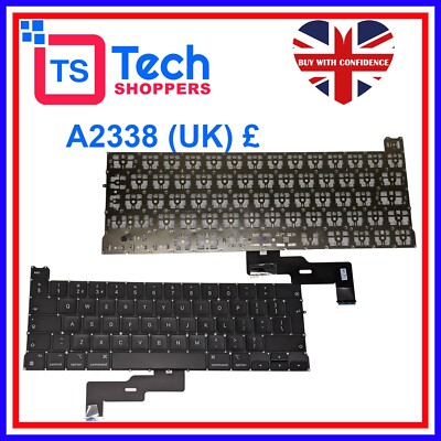 Tastatur für Apple MacBook Pro 13'' A2338 2020 EMC 3578 Englisch UK Layout