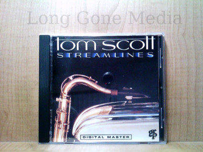 Streamlines by Tom Scott (CD, Club, 1988, GRP)