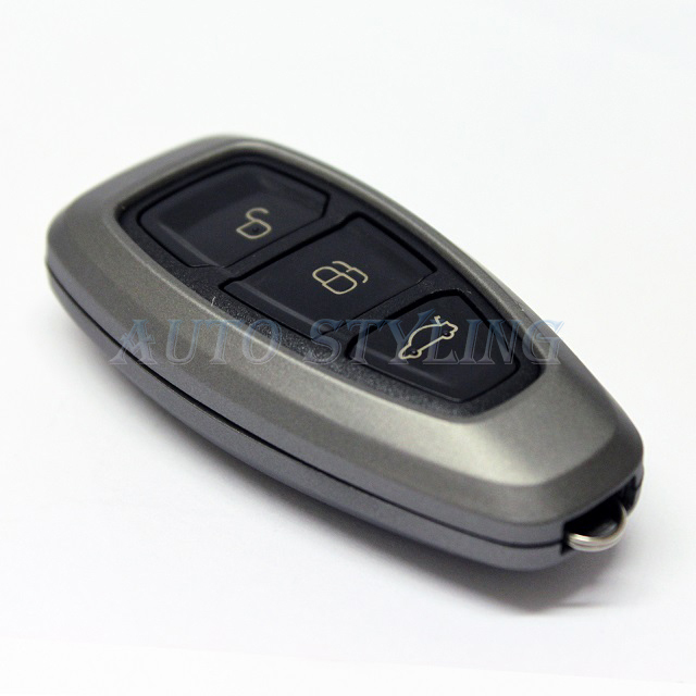 Chiave Cover Per Ford Telecomando Smart Custodia Catena Anello 174047069947 - Foto 6