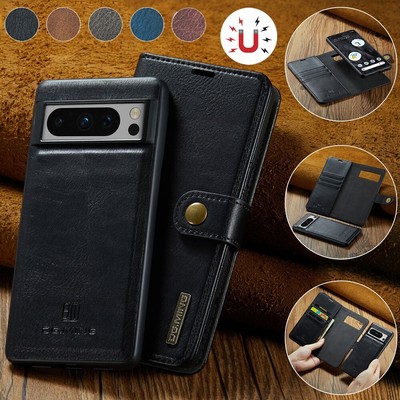 Handyhülle Für Google Pixel 8 7 6 Pro 7A 6A Magnet Leder Klapphülle Wallet Case