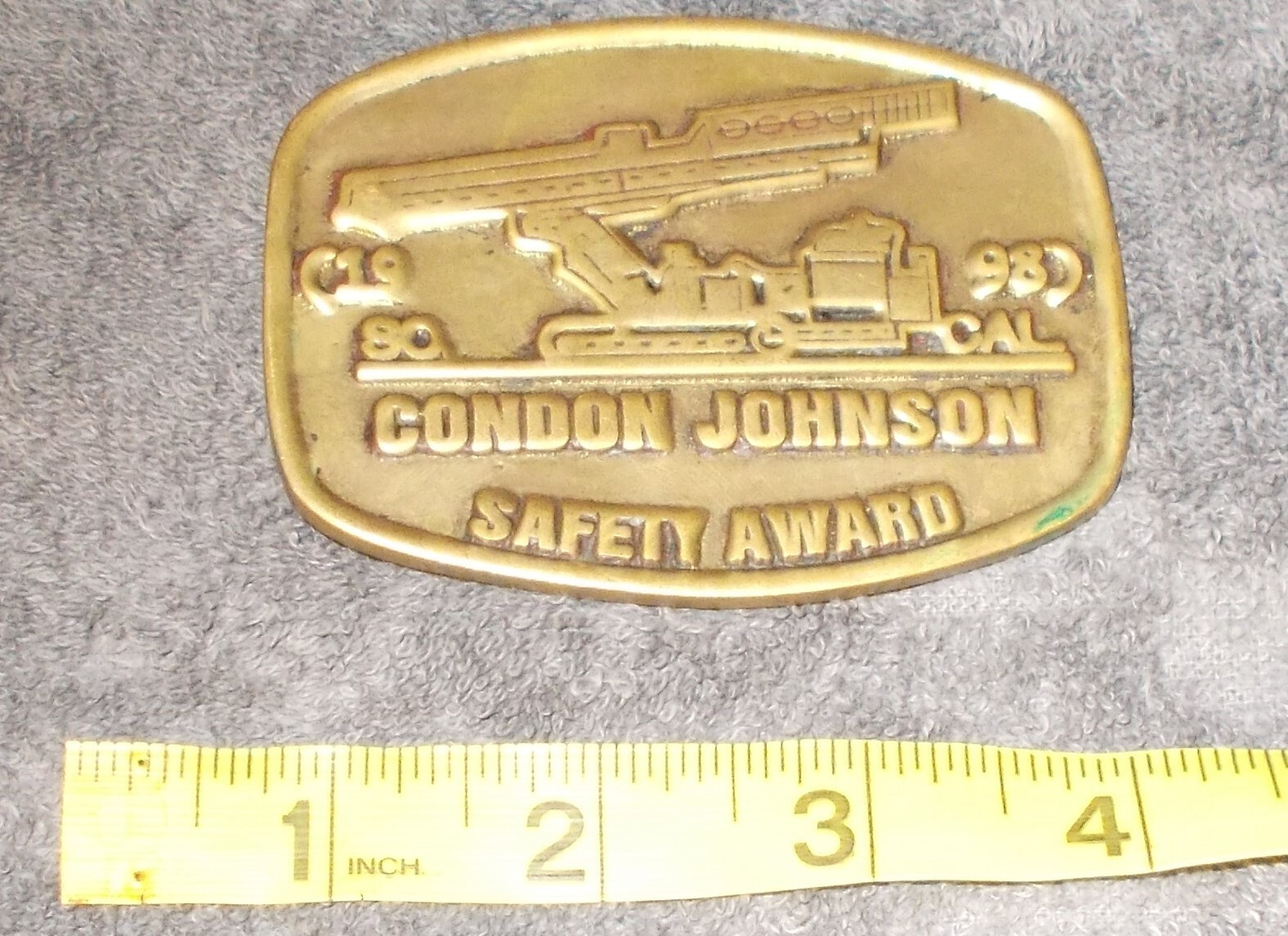 RARE VINTAGE 1998 CONDON JOHNSON CONSTRUCTION SAFTY A… Gem